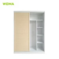 Viena durvju tērauda mājas drēbju skapis